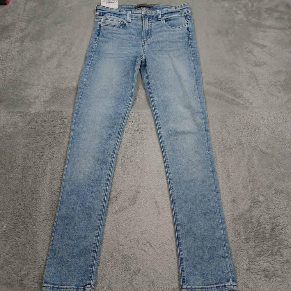 Joe's Jeans The Icon Jeans Womens 28 Blue Mid Rise Skinny Crop Light Wash NWT